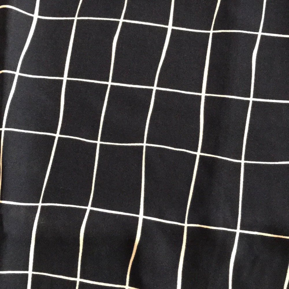 Charter Club Navy Checked Wraparound Skirt.19200 - Picture 4 of 6
